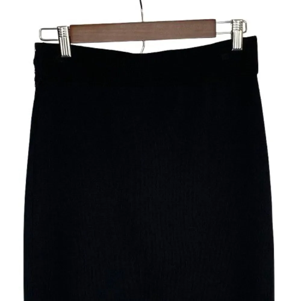 INC Womens Studded Pull On Skirt Size MP Black Rock Chic Punk Glam Going Out
